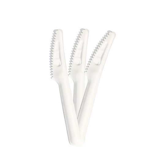 Bagasse Knives - Case - 1,000 Count, Bulk Pack, Plant-Based Disposable Utensils, Certified Home Compostable, 6.5 inch